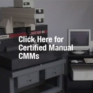 Certified CNC/DCC CMMs