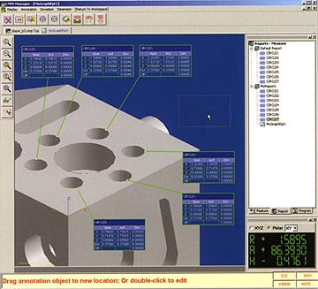 CMM Software Nikon Graphical Report